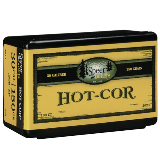 Speer 30cal/308 150gr Hot-Cor Spitzer SP (100 box) #2023